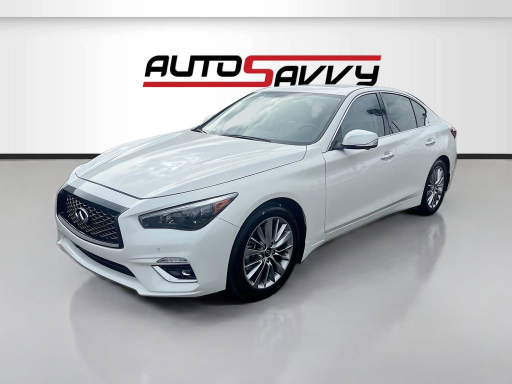 Used 2023 INFINITI Q50 Luxe w/ Cargo Package image 3