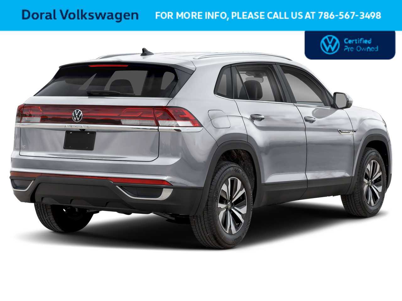 Certified 2024 Volkswagen Atlas Cross Sport SE FWD image 2