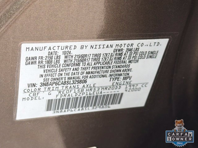 Certified 2025 Nissan Kicks SV FWD image 25