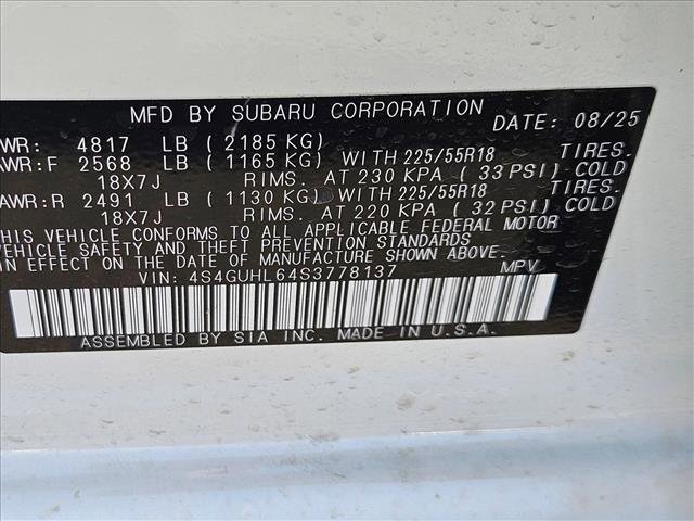 New 2025 Subaru Crosstrek 2.5i Limited image 17