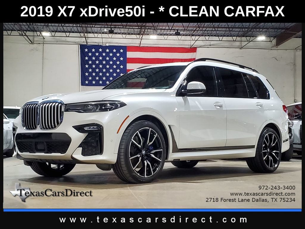 Used 2019 BMW X7 xDrive50i w/ M Sport Package AWD/4WD 360° Tour