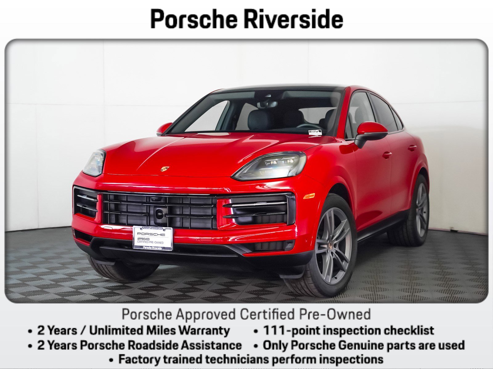 Certified 2025 Porsche Cayenne Coupe image 1