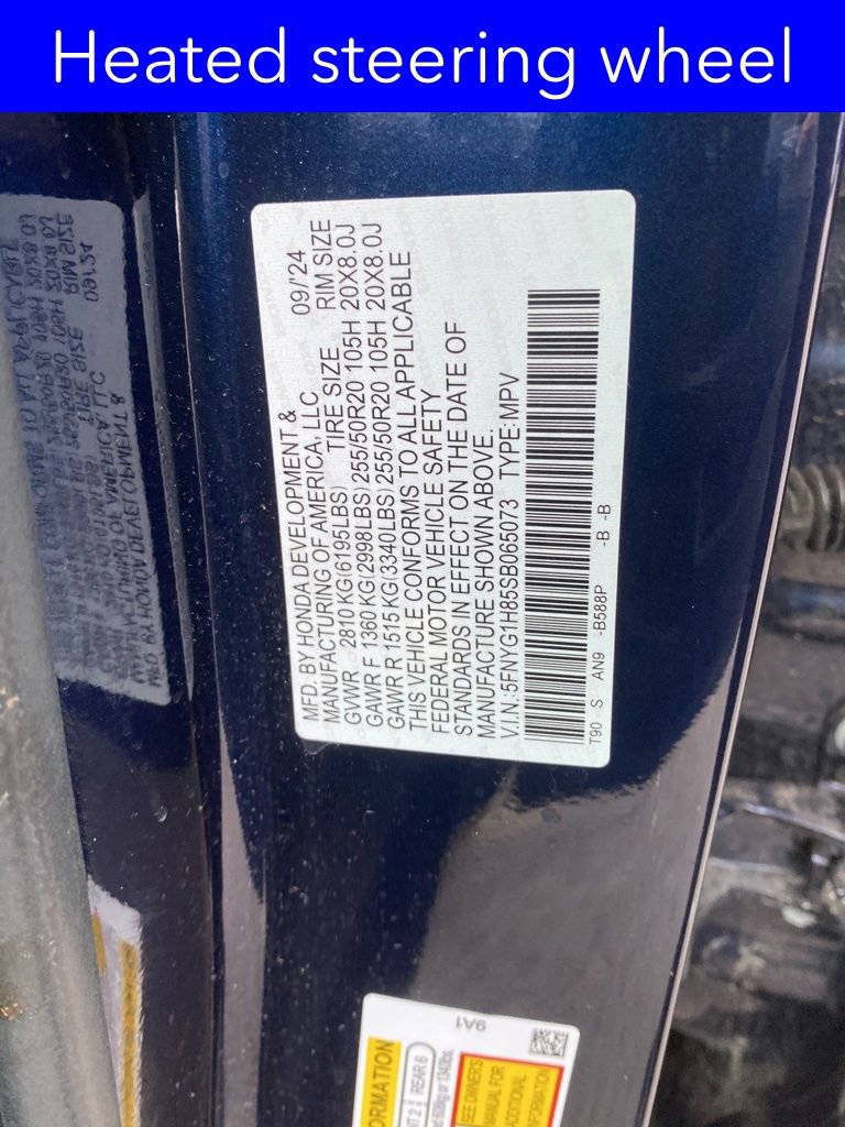 Certified 2025 Honda Pilot Elite image 19