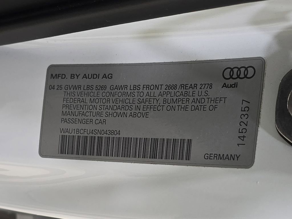 Used 2025 Audi A5 2.0T Premium w/ Convenience Package image 37