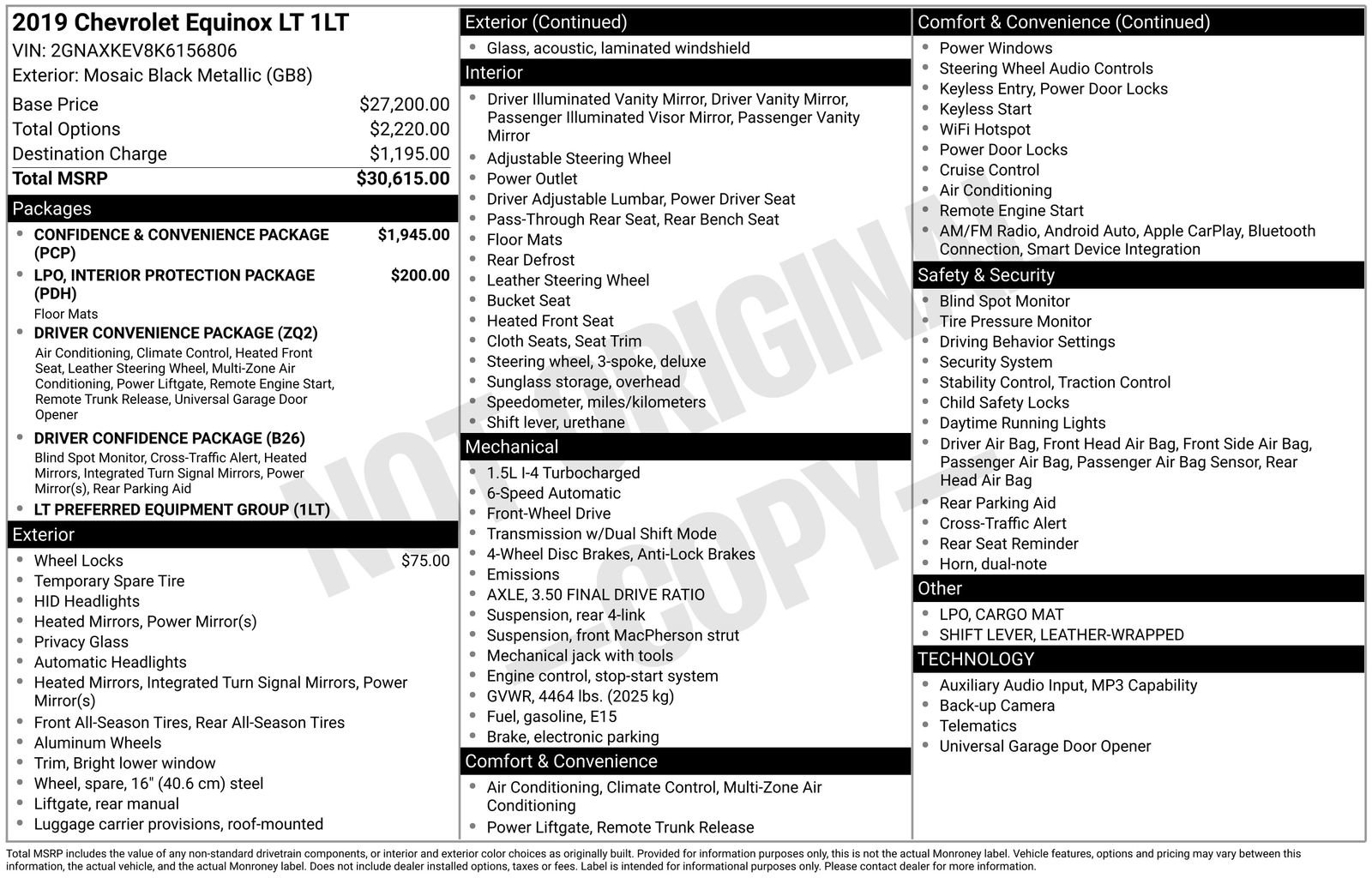 Used 2019 Chevrolet Equinox LT image 4