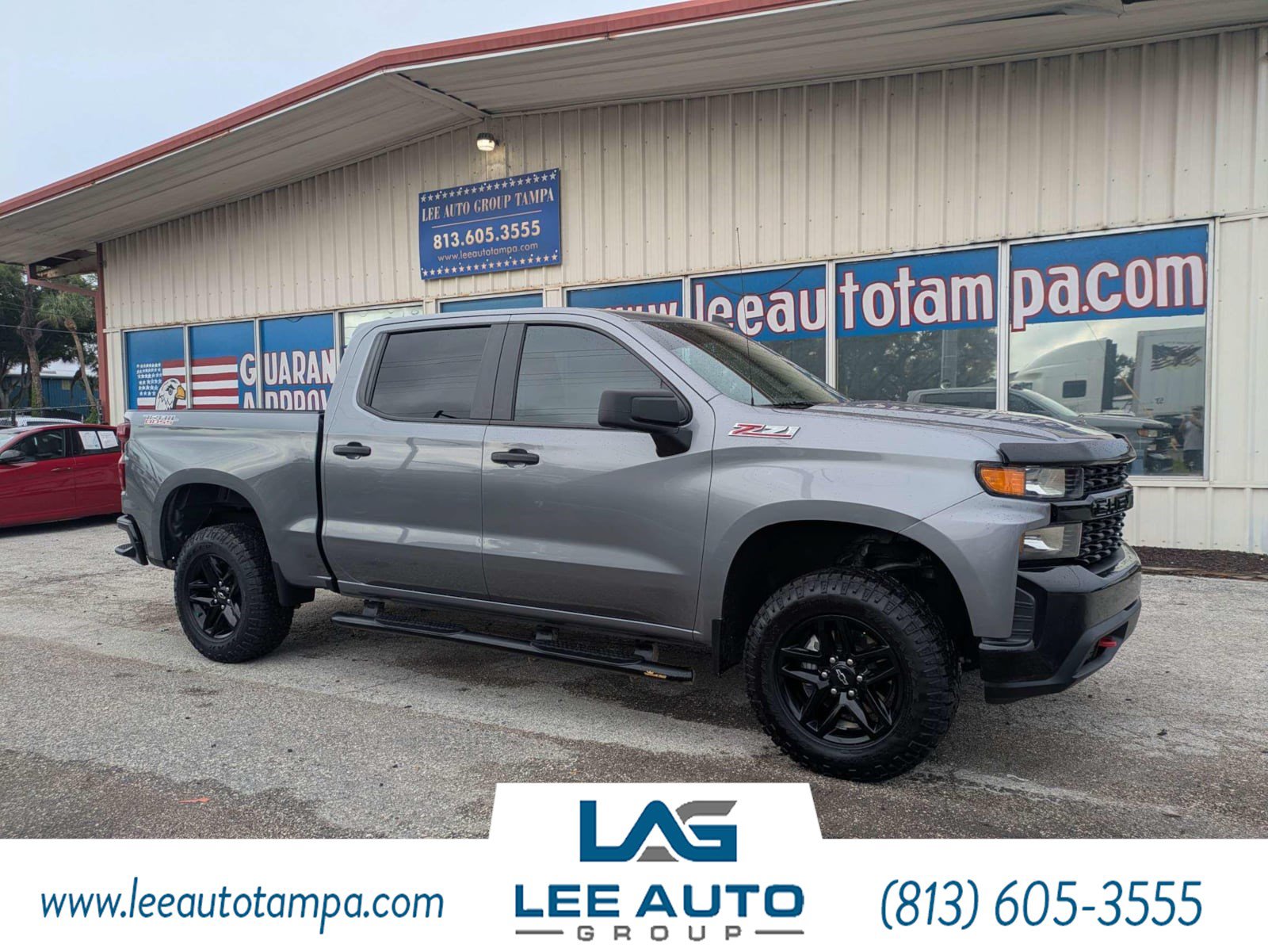Used 2021 Chevrolet Silverado 1500 Custom Trail Boss w/ LPO, Dark Essentials Package