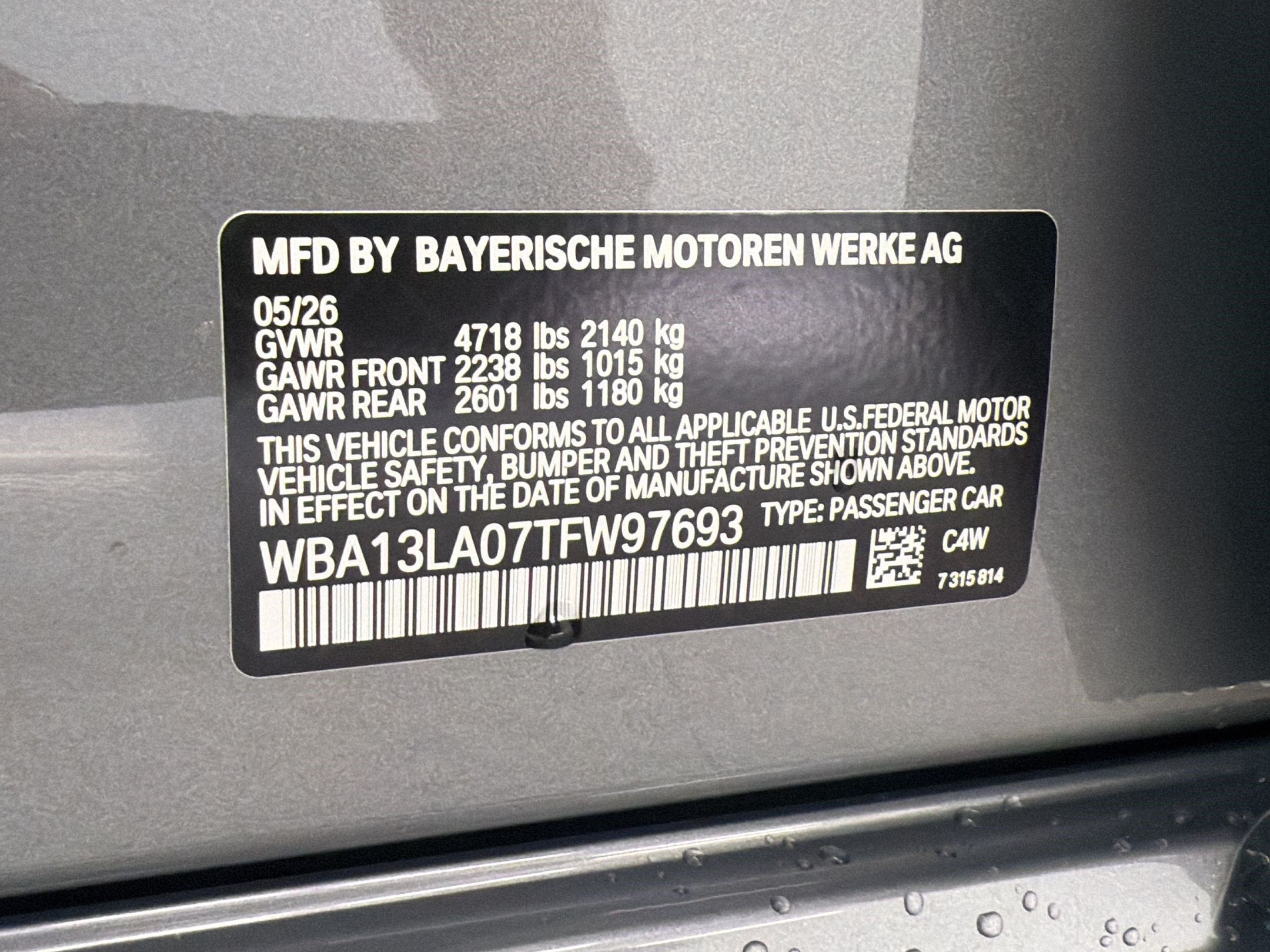 New 2026 BMW 330i Sedan w/ Premium Package RWD image 24