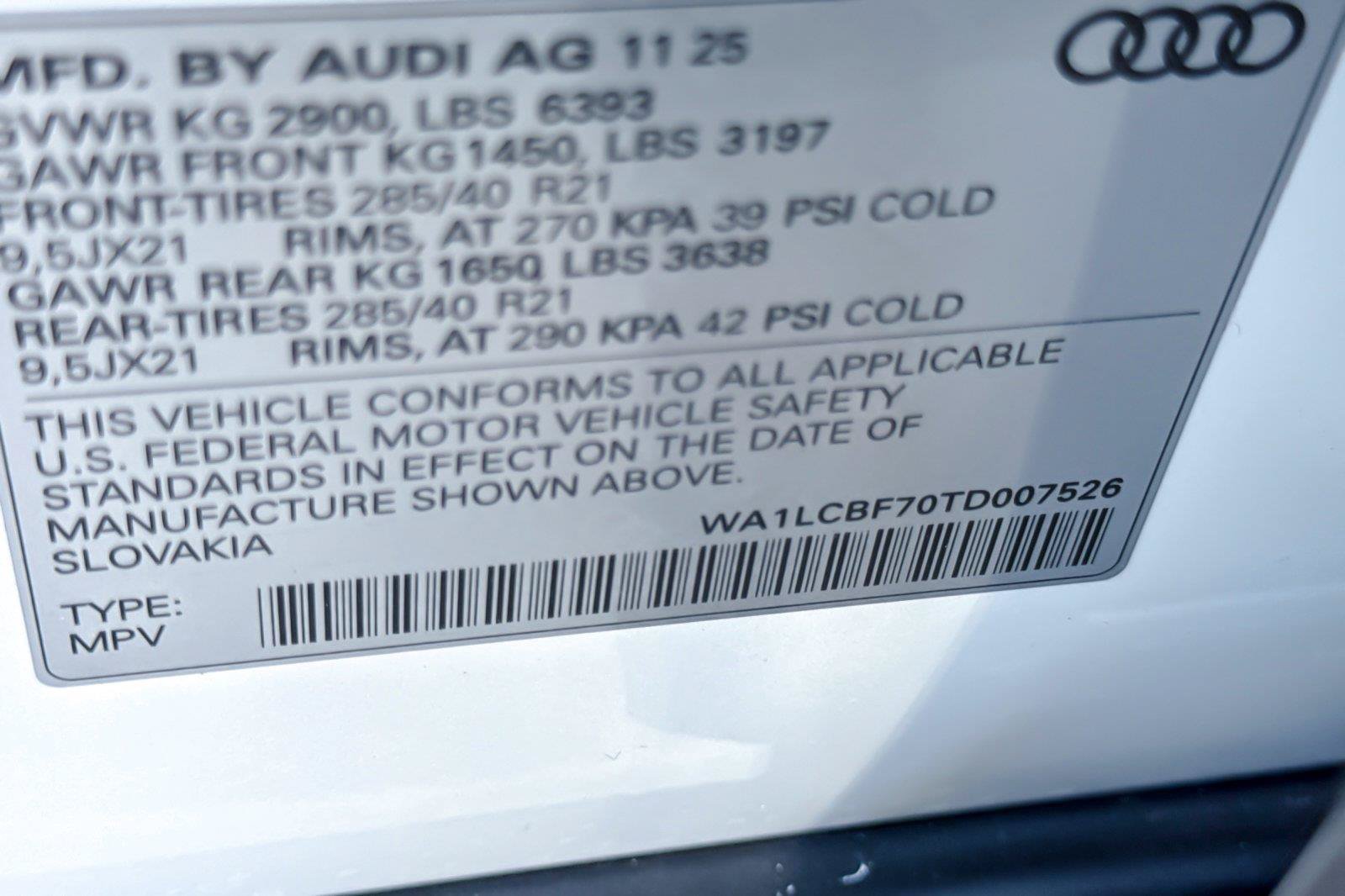 Certified 2026 Audi Q7 2.0T Premium Plus AWD/4WD image 29