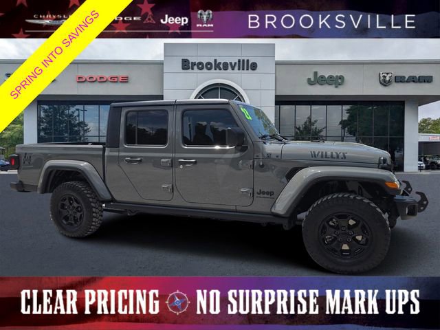 Certified 2023 Jeep Gladiator Willys image 1