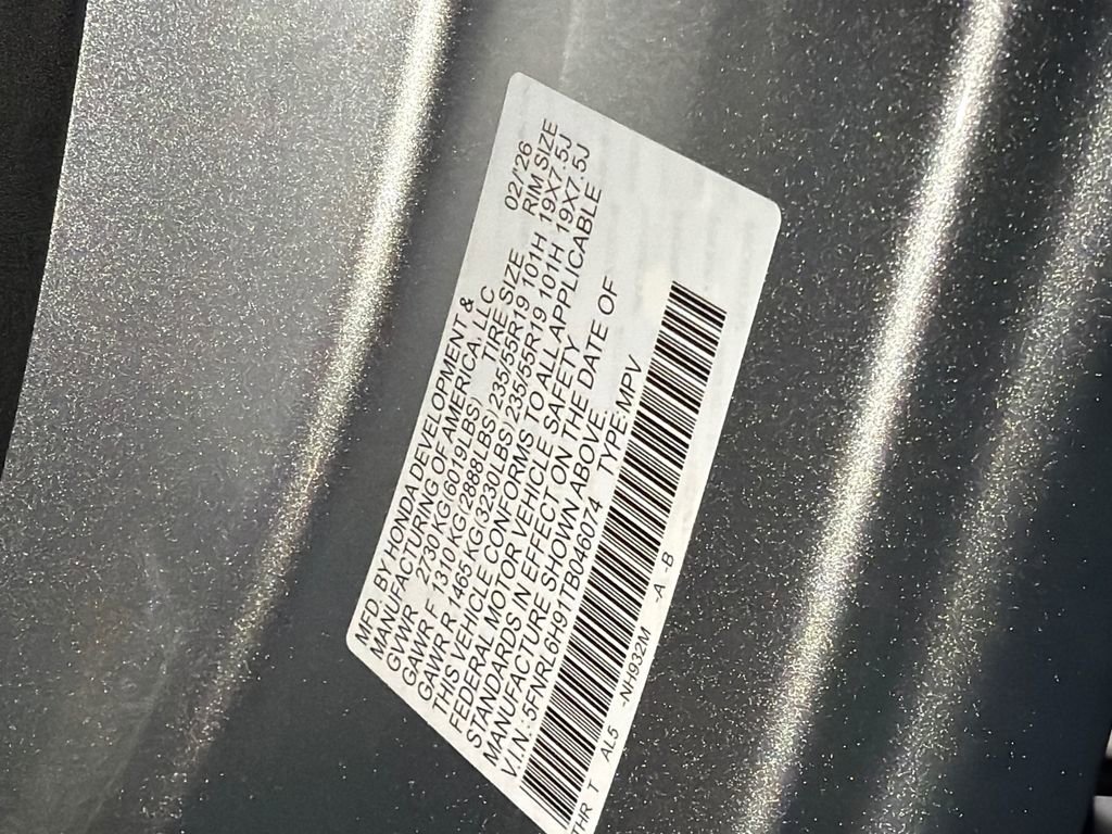 New 2026 Honda Odyssey Elite image 40