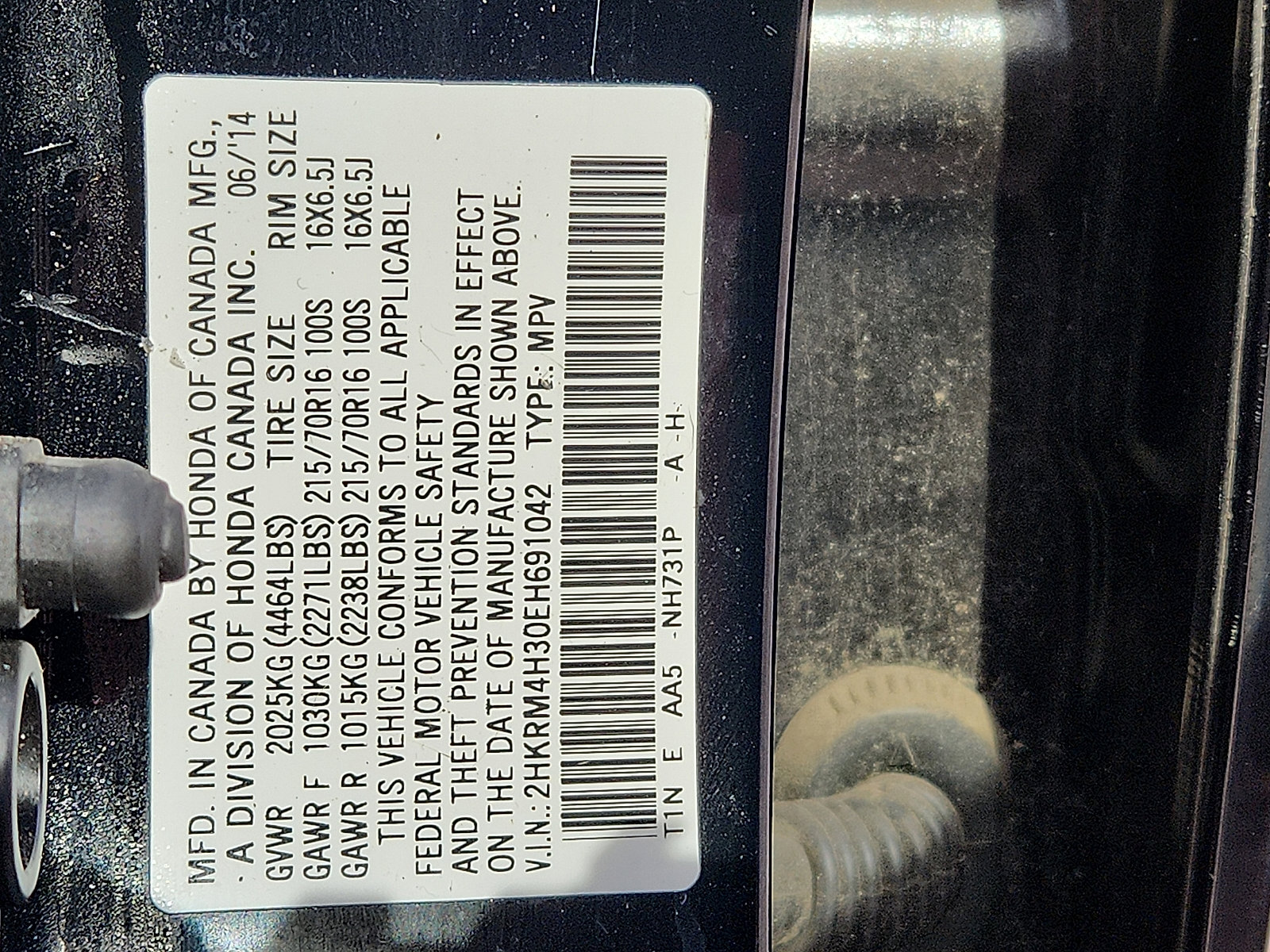 Used 2014 Honda CR-V LX image 27