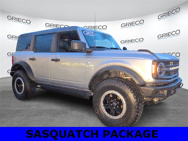 Certified 2022 Ford Bronco Black Diamond w/ Sasquatch Package