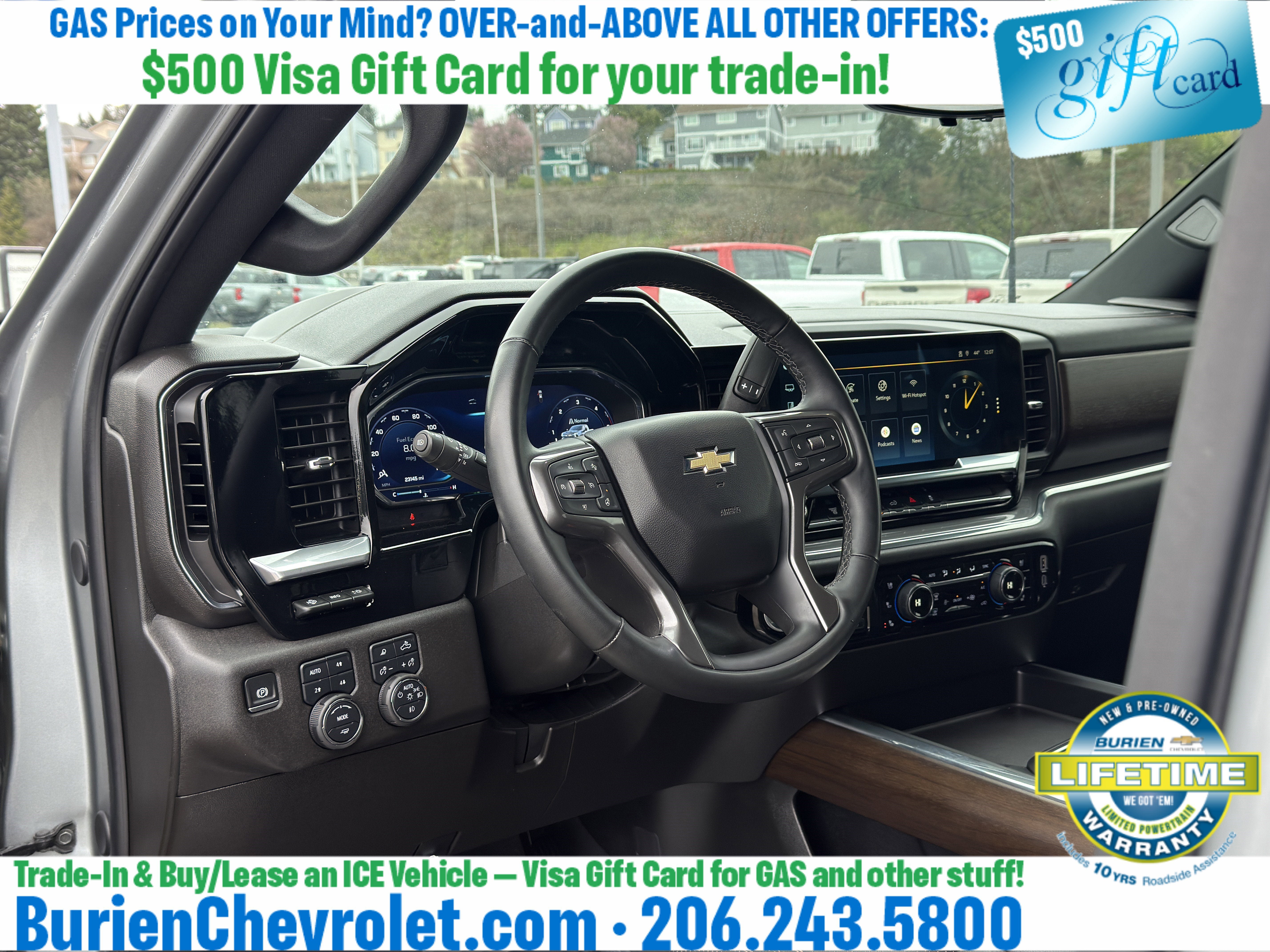 Used 2024 Chevrolet Silverado 3500 High Country w/ High Country Premium Package AWD/4WD image 12