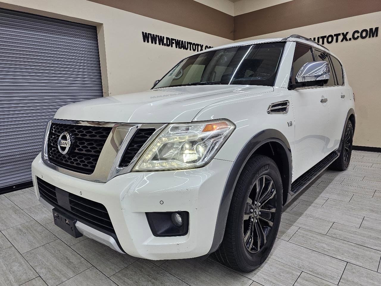 Used 2017 Nissan Armada Platinum w/ Captain Seat Package image 2