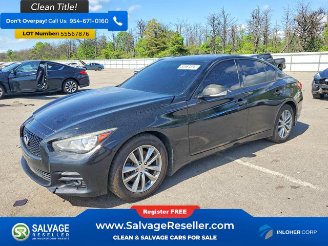 Used 2016 INFINITI Q50 3.0t Premium w/ 3.0T Premium Plus Package AWD/4WD image 1