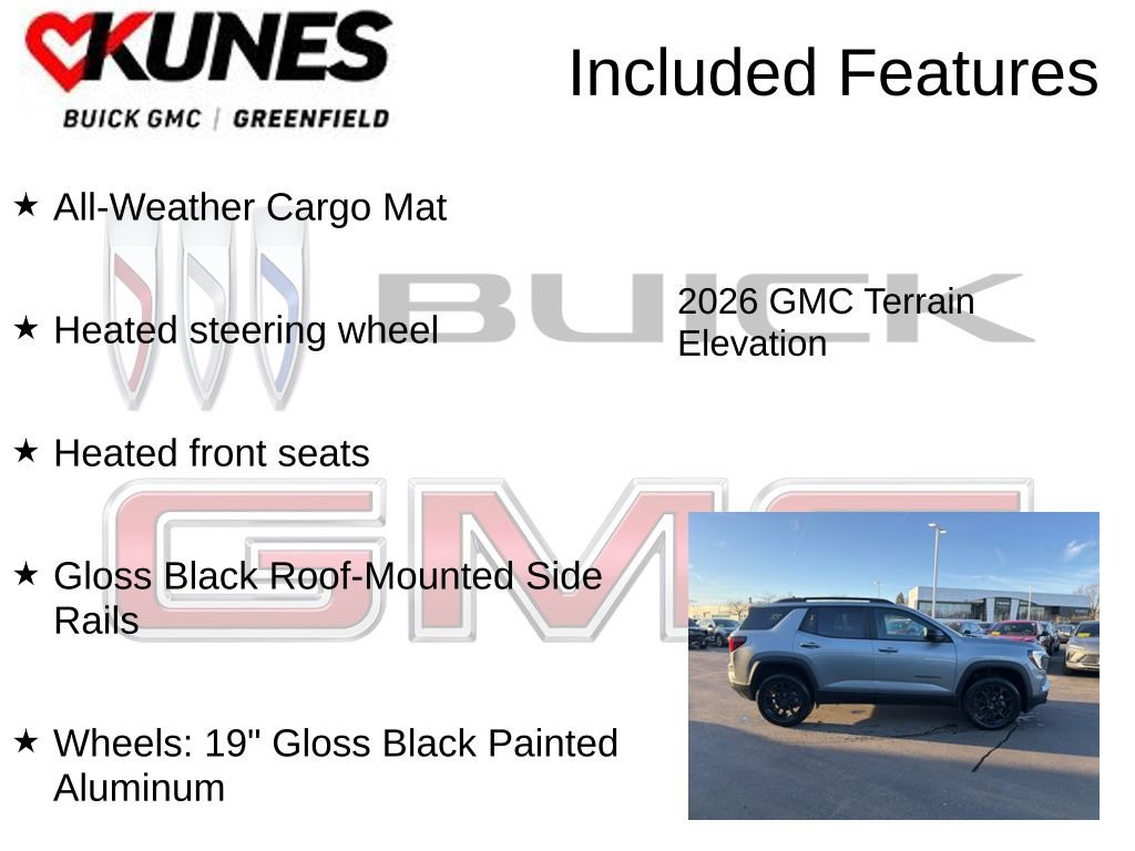 New 2026 GMC Terrain Elevation w/ Black Edition image 4