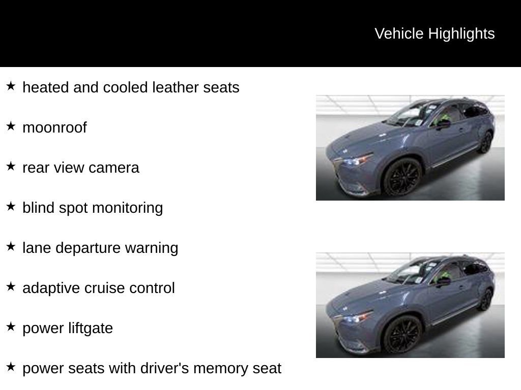 Used 2023 MAZDA CX-9 Carbon Edition image 8