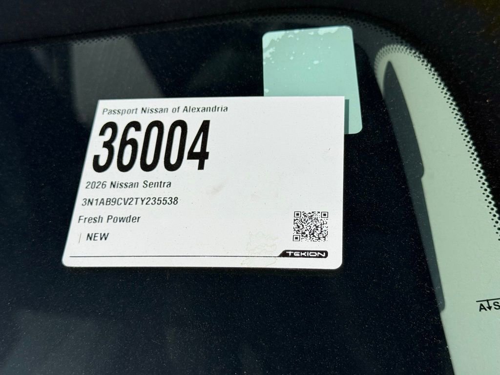 New 2026 Nissan Sentra SV w/ SV Convenience Package image 25