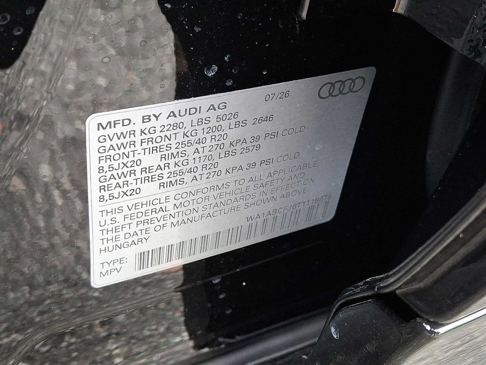 New 2026 Audi Q3 quattro 2.0T AWD/4WD image 24