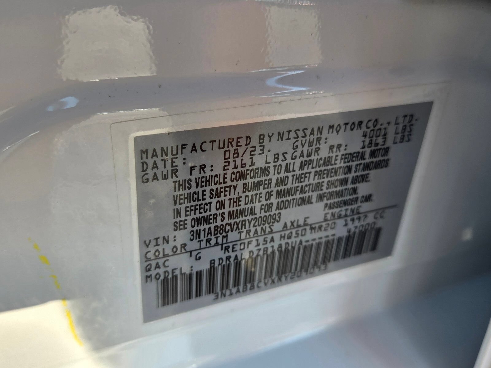 Used 2024 Nissan Sentra SV FWD image 19