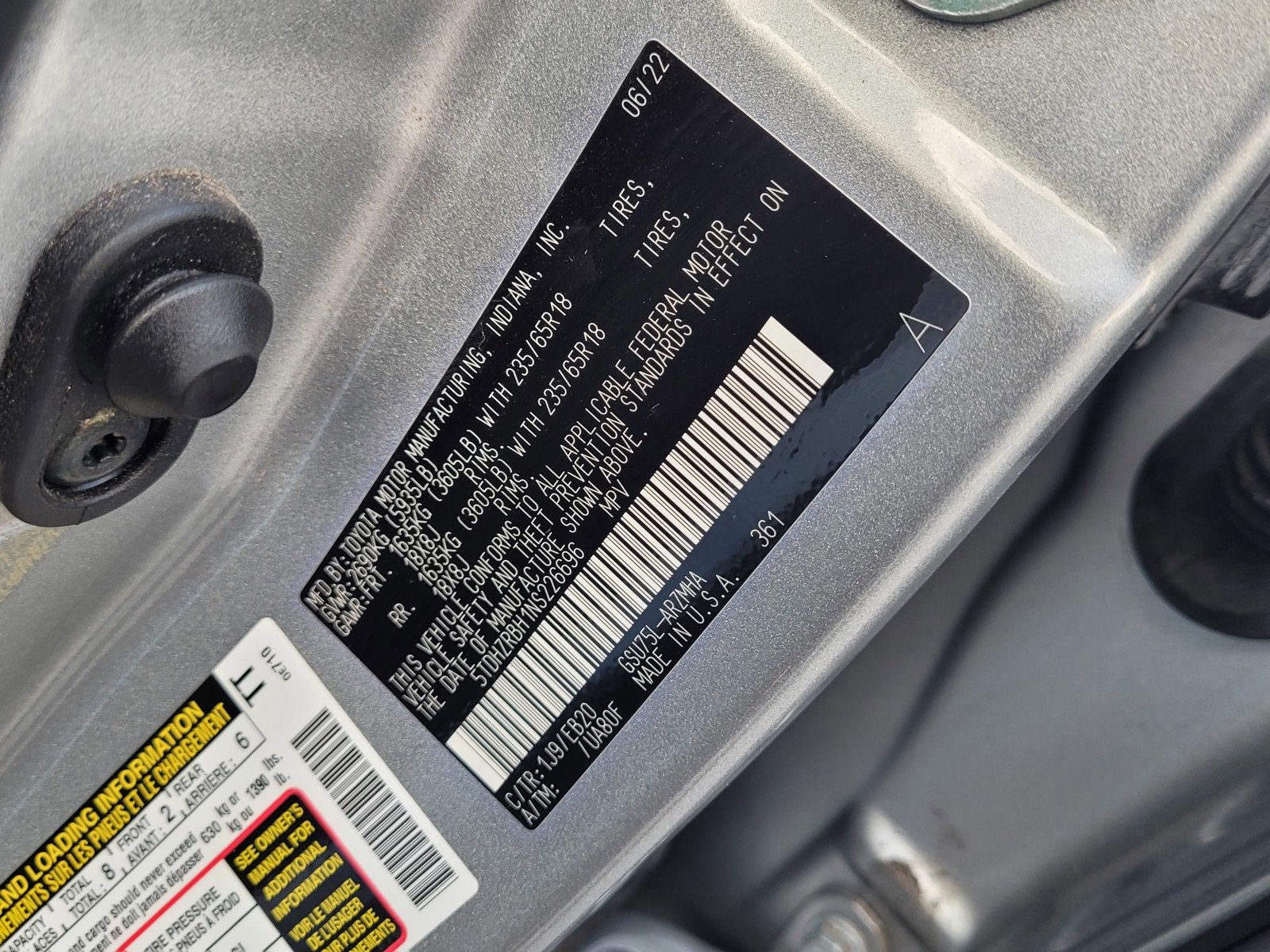 Certified 2022 Toyota Highlander XLE image 29