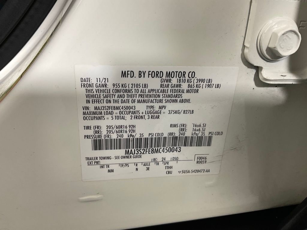 Used 2021 Ford EcoSport S FWD image 26