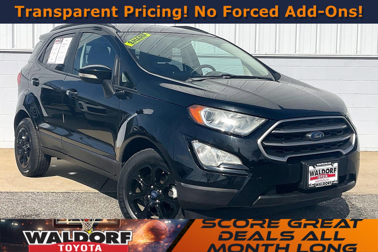 Used 2020 Ford EcoSport SE w/ SE Convenience Package