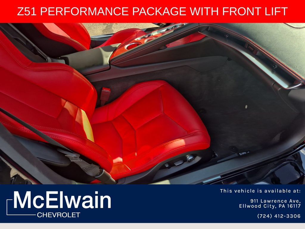 Used 2026 Chevrolet Corvette Stingray Preferred Cpe w/ Z51 Performance Package RWD image 31