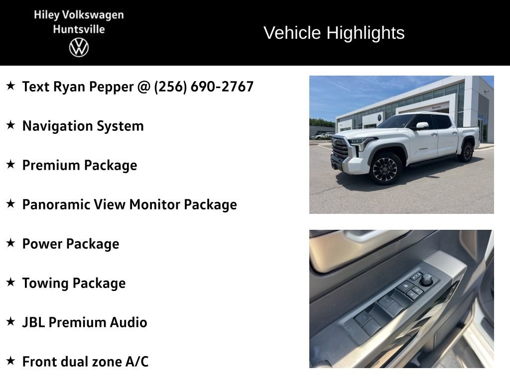 Used 2024 Toyota Tundra Limited AWD/4WD image 6