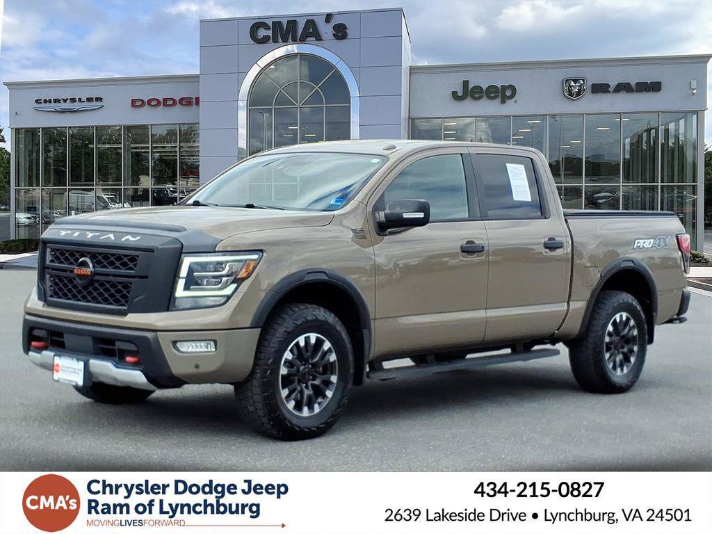 Used 2020 Nissan Titan PRO-4X w/ Pro-4x Utility Package