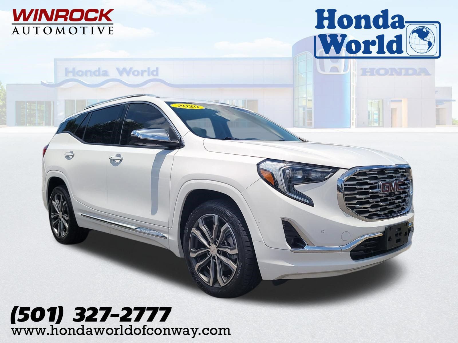 Used 2020 GMC Terrain Denali w/ Denali Premium Package FWD image 1