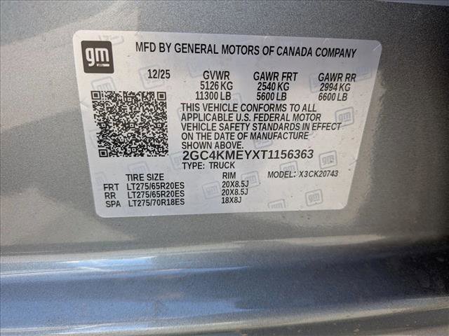 New 2026 Chevrolet Silverado 2500 Custom w/ Custom Value Package AWD/4WD image 17