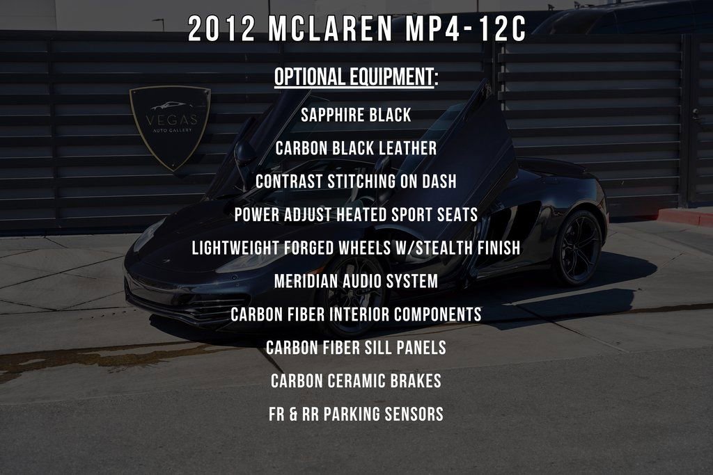 Used 2012 McLaren MP4-12C Coupe image 6