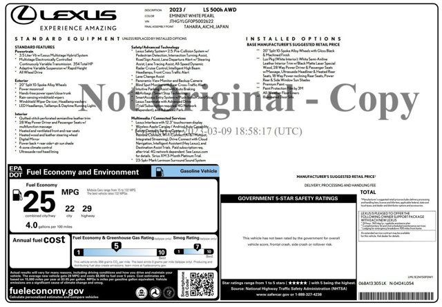 Used 2023 Lexus LS 500h AWD w/ Luxury Package video 2