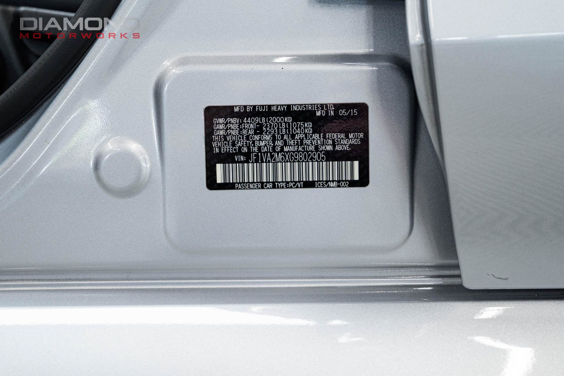 Used 2016 Subaru WRX STI AWD/4WD image 86
