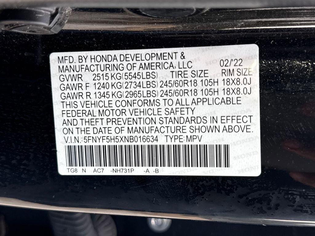 Used 2022 Honda Pilot EX-L image 30