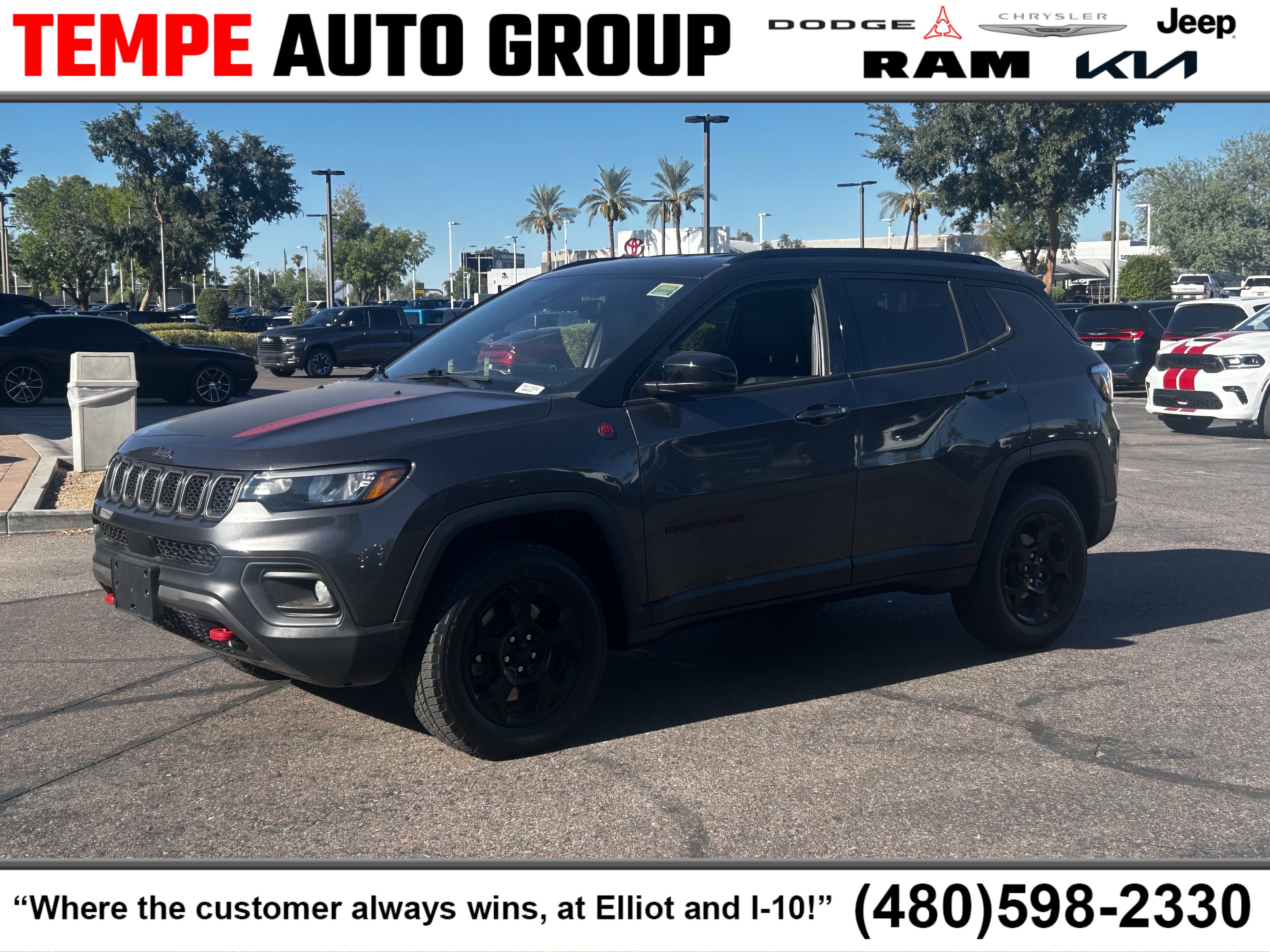 Certified 2023 Jeep Compass Trailhawk w/ Trailhawk Convenience Group