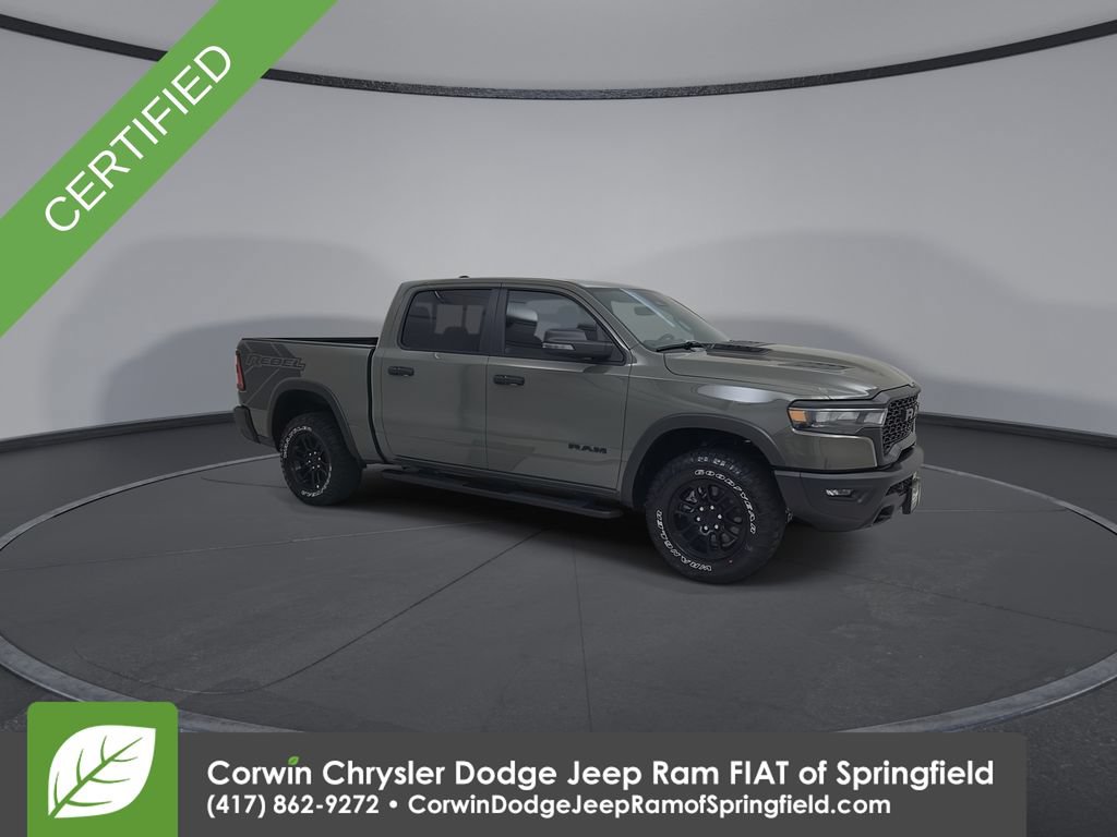 Certified 2026 RAM 1500 Rebel w/ Bed Utility Group AWD/4WD image 2