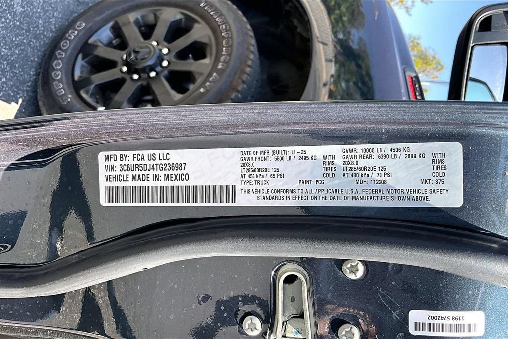 Certified 2026 RAM 2500 Big Horn AWD/4WD image 30