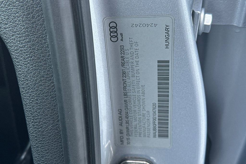 Used 2016 Audi A3 2.0T Premium w/ Audi MMI Navigation Plus image 29