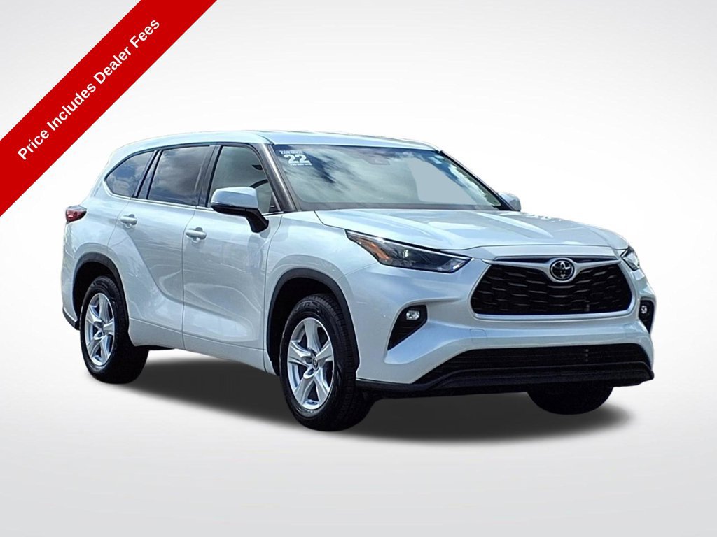 Used 2022 Toyota Highlander LE FWD image 1