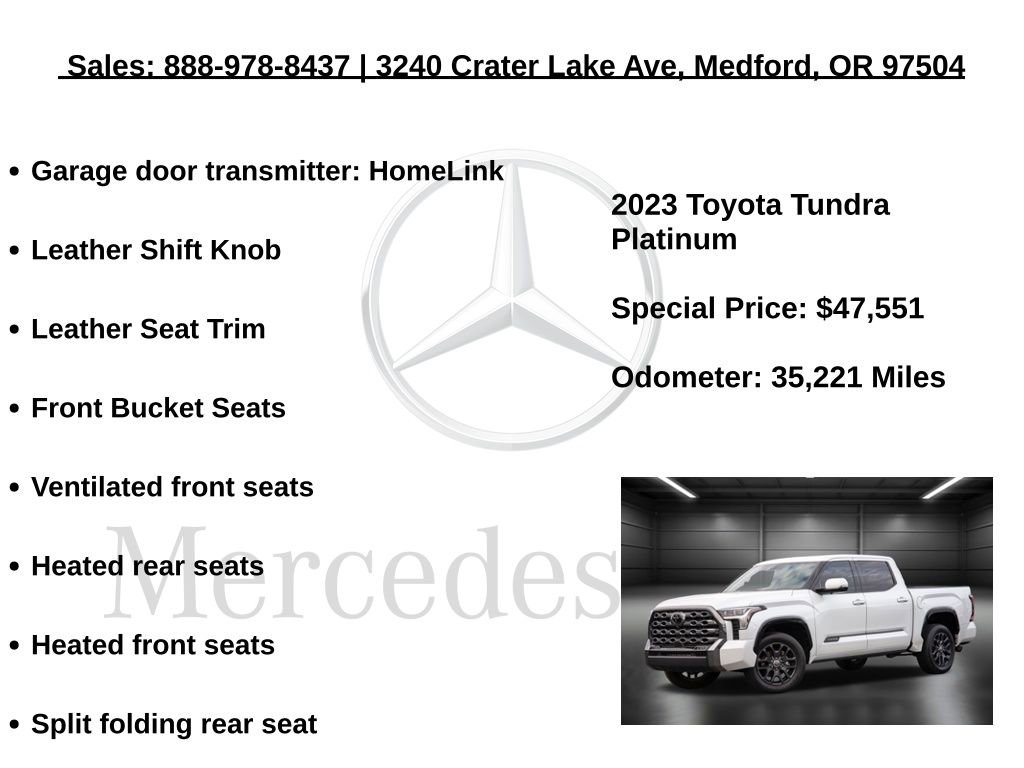 Used 2023 Toyota Tundra Platinum image 20