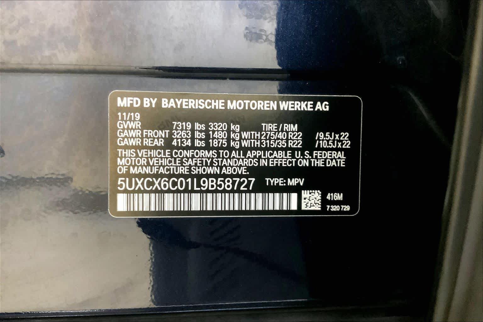 Used 2020 BMW X7 M50i w/ Executive Package AWD/4WD image 36
