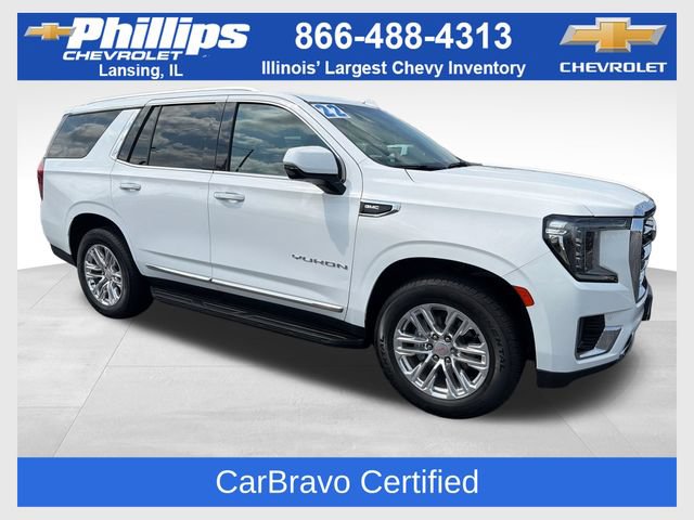 Certified 2022 GMC Yukon SLT w/ SLT Premium Package AWD/4WD image 1