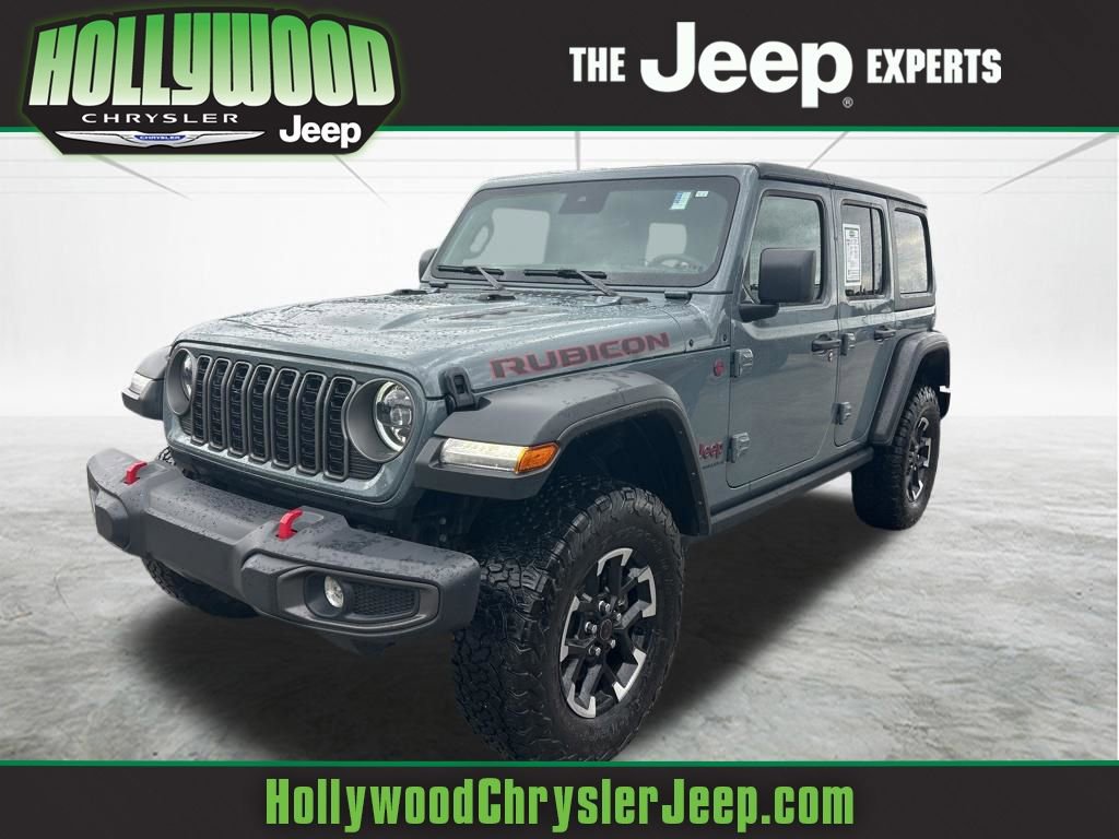 Used 2025 Jeep Wrangler Unlimited Rubicon AWD/4WD image 1
