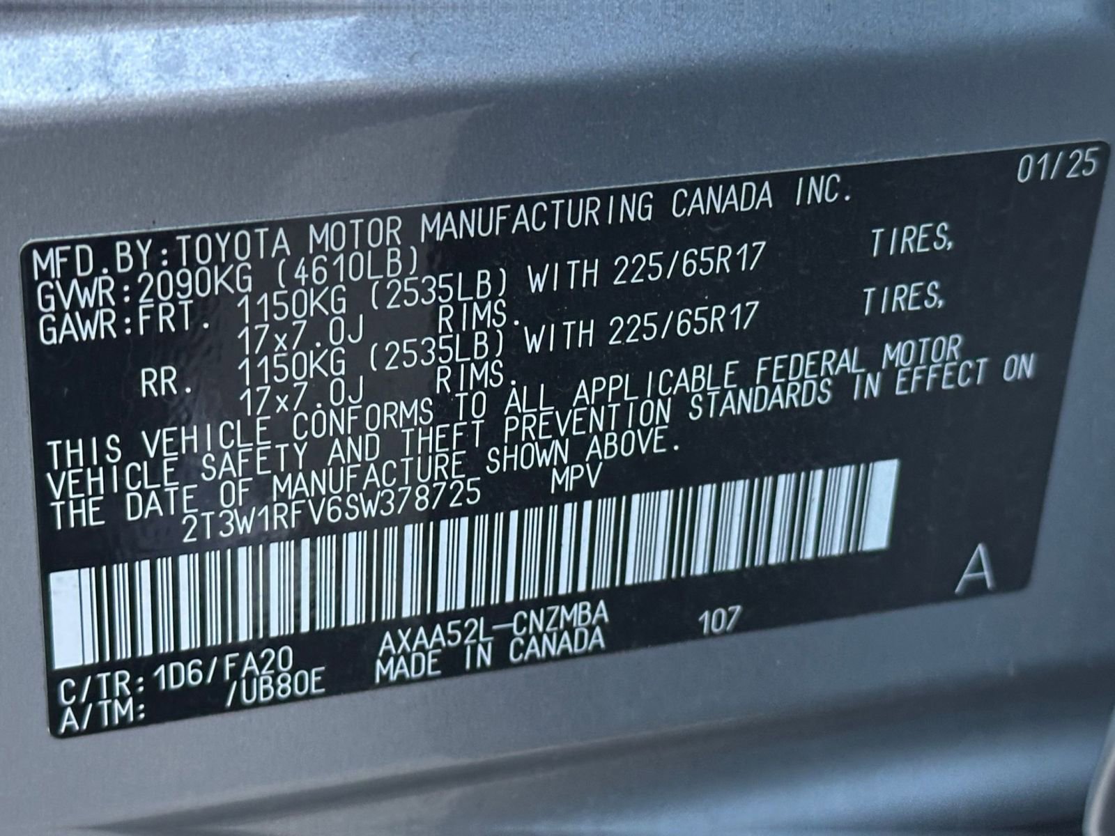 Used 2025 Toyota RAV4 XLE w/ Weather Package image 29