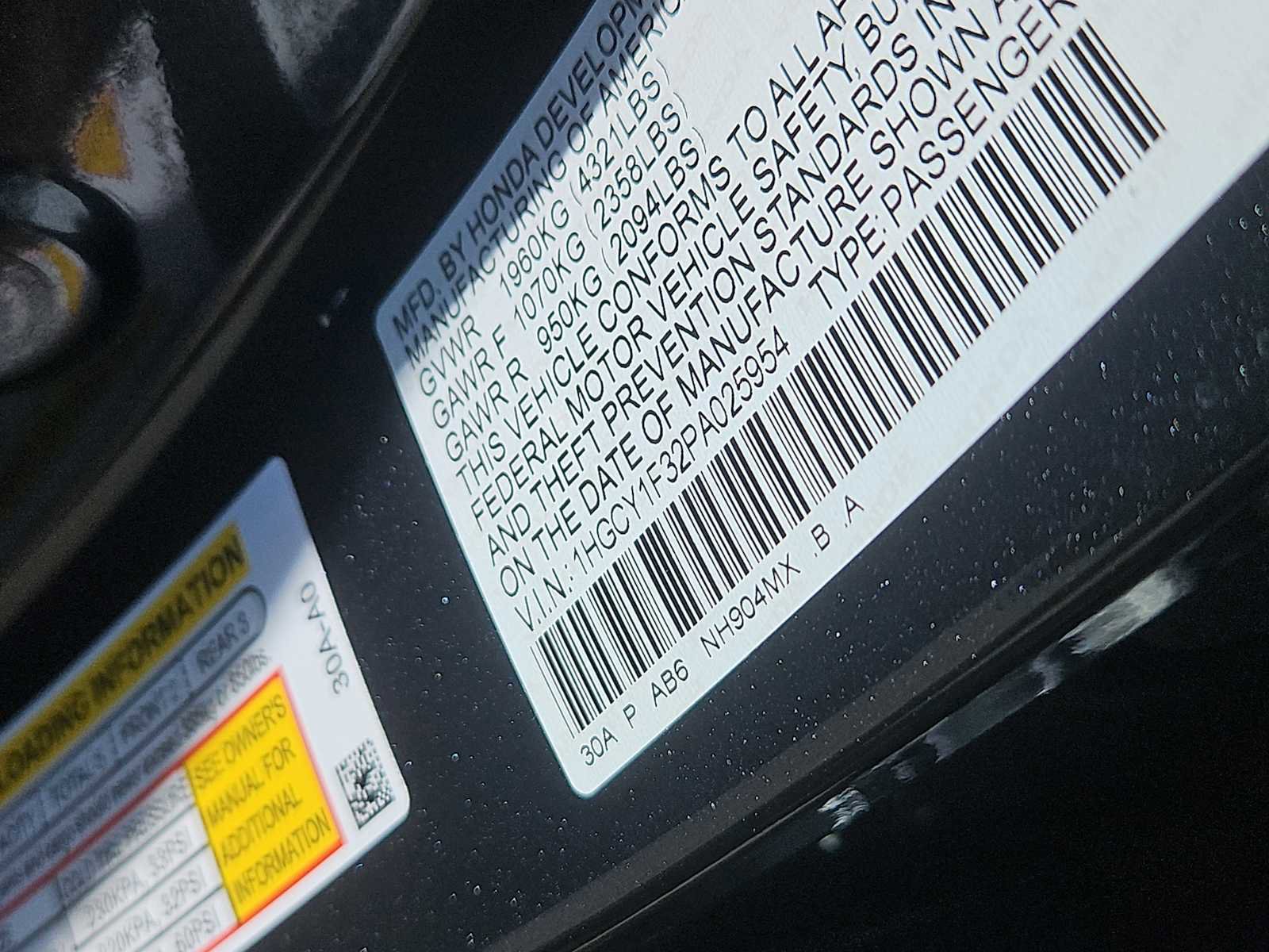 Used 2023 Honda Accord EX image 14