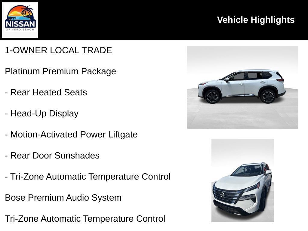 Used 2024 Nissan Rogue Platinum w/ Platinum Premium Package FWD image 19