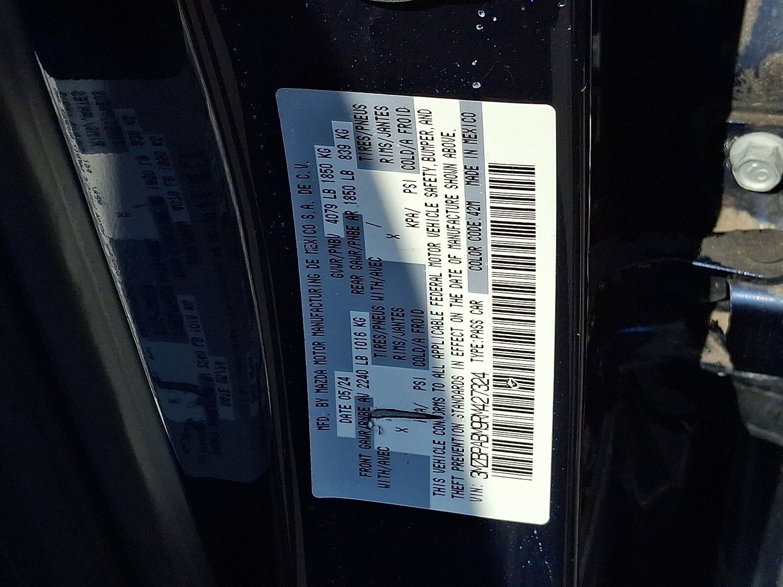 Used 2024 MAZDA MAZDA3 s FWD image 26