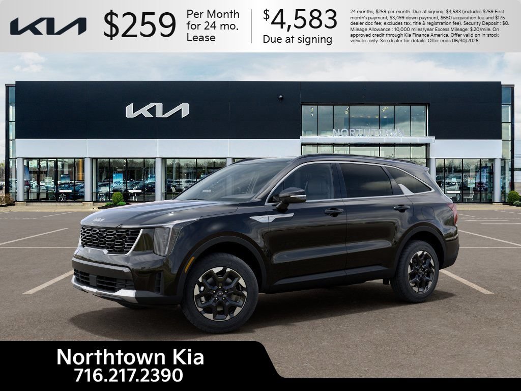 New 2026 Kia Sorento S w/ S Panoramic Sunroof Package AWD/4WD image 3